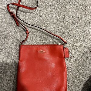 Coach Red Crossbody Bag